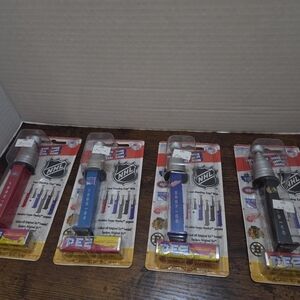 4pc 2012 Collectible NHL Stanley Cup pez Dispensers